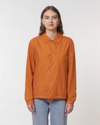 Coacher - Die Unisex-Coach-Jacke - Flame Orange - XXS bedrucken, Art.-Nr. STJU833C0812S