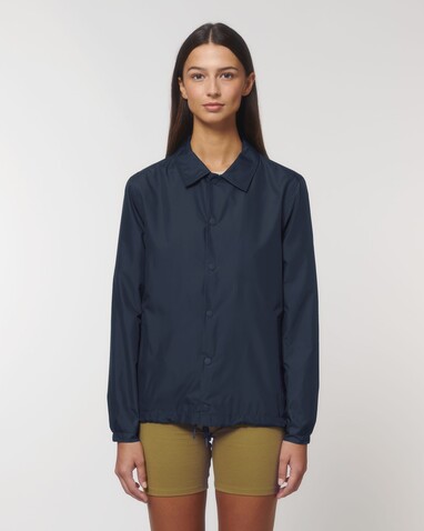 Coacher - Die Unisex-Coach-Jacke - French Navy - M bedrucken, Art.-Nr. STJU833C7271M