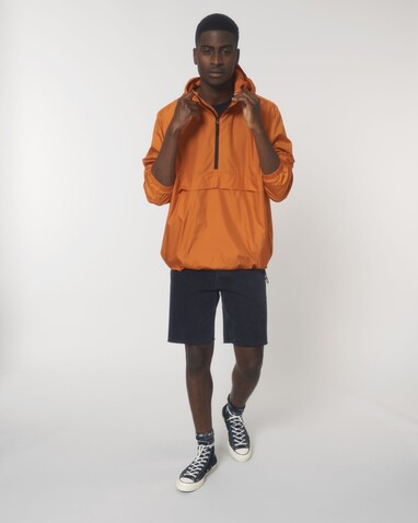 Speeder - Der Unisex-Anorak - Flame Orange - 3XL bedrucken, Art.-Nr. STJU834C0813X