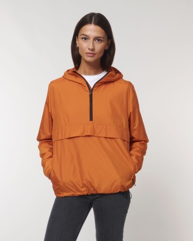 Speeder - Der Unisex-Anorak - Flame Orange - 3XL bedrucken, Art.-Nr. STJU834C0813X