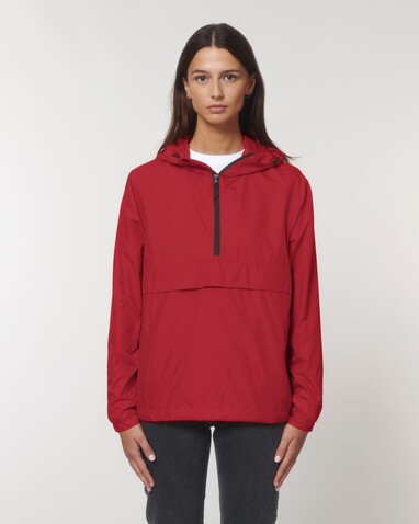 Speeder - Der Unisex-Anorak - Red - M bedrucken, Art.-Nr. STJU834C0041M