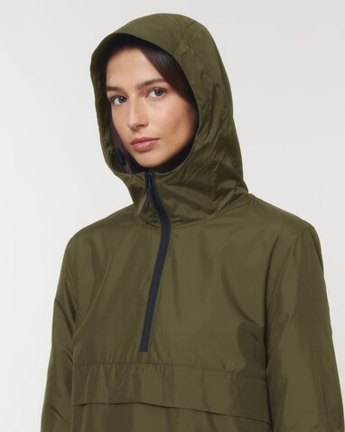 Speeder - Der Unisex-Anorak - British Khaki - S bedrucken, Art.-Nr. STJU834C0081S