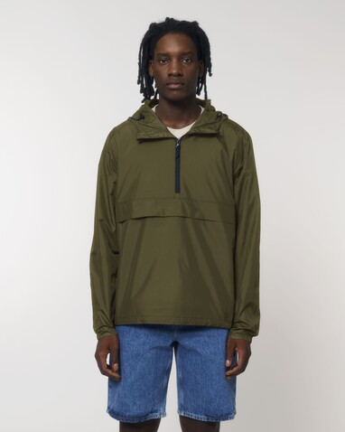 Speeder - Der Unisex-Anorak - British Khaki - S bedrucken, Art.-Nr. STJU834C0081S