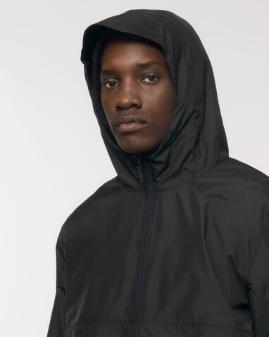 Speeder - Der Unisex-Anorak - Black - S bedrucken, Art.-Nr. STJU834C0021S