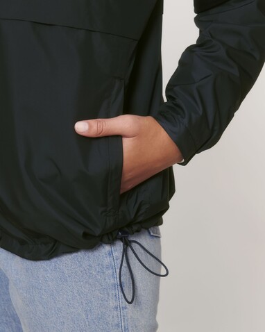 Speeder - Der Unisex-Anorak - Black - XL bedrucken, Art.-Nr. STJU834C0021X