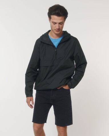 Speeder - Der Unisex-Anorak - Black - XL bedrucken, Art.-Nr. STJU834C0021X