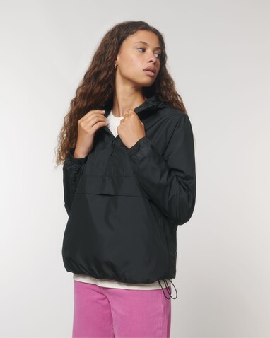 Speeder - Der Unisex-Anorak - Black - XL bedrucken, Art.-Nr. STJU834C0021X