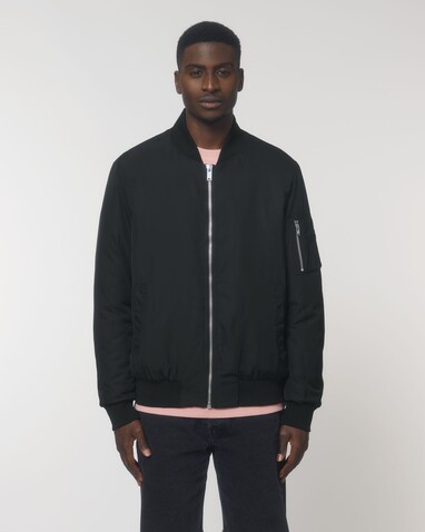 Bomber - Black - XL bedrucken, Art.-Nr. STJU844C0021X