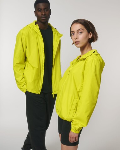 Commuter - Die multifunktionale Unisex-Jacke - Lime Flash - S bedrucken, Art.-Nr. STJU846C0821S