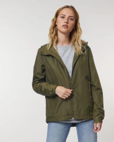 Commuter - Die multifunktionale Unisex-Jacke - British Khaki - M bedrucken, Art.-Nr. STJU846C0081M
