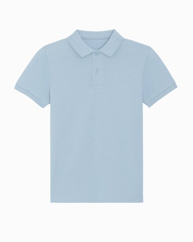 Mini Sprinter - Das Iconic Kinder-Polo - Sky blue - 3-4/98-104cm bedrucken, Art.-Nr. STPK908C23203