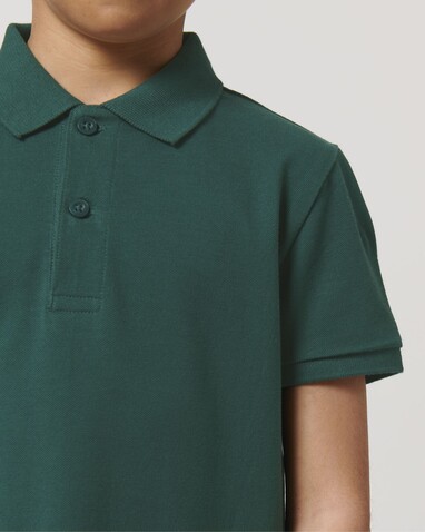 Mini Sprinter - Das Iconic Kinder-Polo - Glazed Green - 3-4/98-104cm bedrucken, Art.-Nr. STPK908C03603