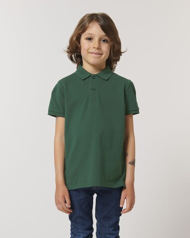 Mini Sprinter - Das Iconic Kinder-Polo - Glazed Green - 3-4/98-104cm bedrucken, Art.-Nr. STPK908C03603