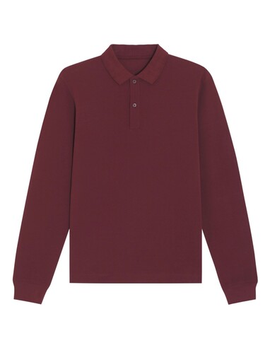 Prepster Long Sleeve - Burgundy - 3XL bedrucken, Art.-Nr. STPU332C2443X