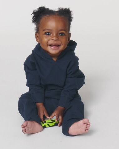 Baby Cruiser - Der Iconic Baby-Hoodie - French Navy - 12-18 m/80-86cm bedrucken, Art.-Nr. STSB919C727B3