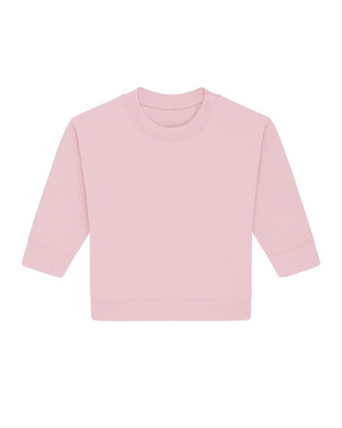 Baby Changer - Iconic Baby-Sweatshirt mit Rundhalsausschnitt - Cotton Pink - 24-36 m/92-98cm bedrucken, Art.-Nr. STSB920C005B5