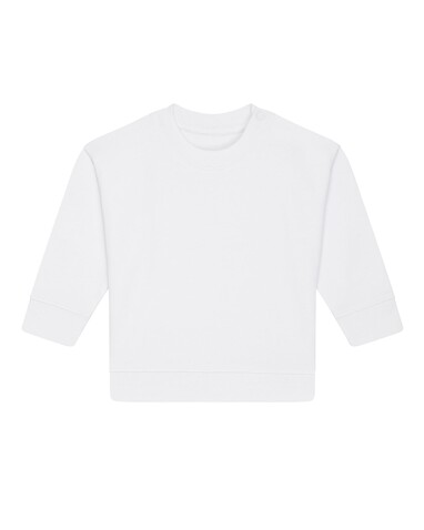 Baby Changer - Das Iconic Baby-Rundhals-Sweatshirt - White - 6-12 m/68-80cm bedrucken, Art.-Nr. STSB920C001B2