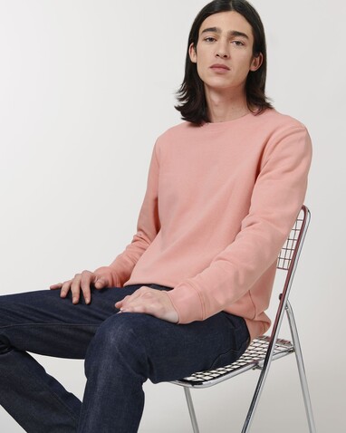 Roller - Das Rundhals-Unisex-Sweatshirt - Canyon Pink - M bedrucken, Art.-Nr. STSU868C0381M