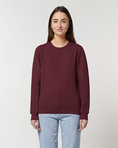 Roller - Das Rundhals-Unisex-Sweatshirt - Burgundy - XS bedrucken, Art.-Nr. STSU868C244XS