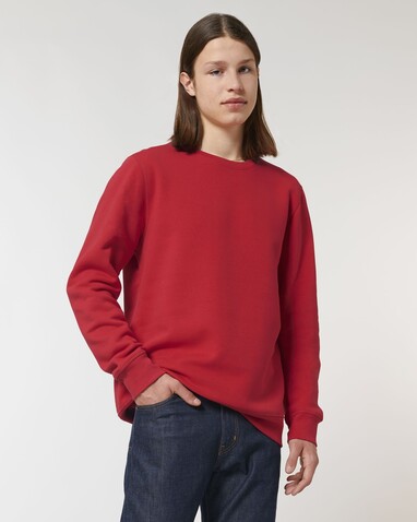 Roller - Das Rundhals-Unisex-Sweatshirt - Red - XXL bedrucken, Art.-Nr. STSU868C0042X