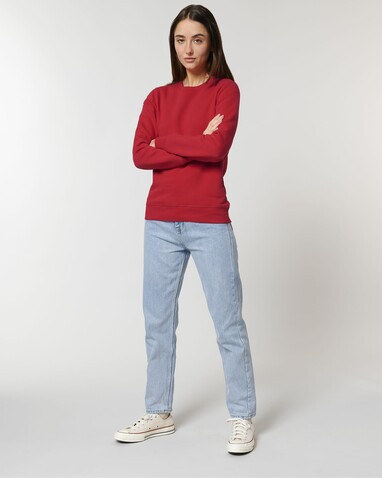 Roller - Das Rundhals-Unisex-Sweatshirt - Red - 5XL bedrucken, Art.-Nr. STSU868C0045X