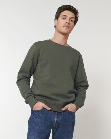 Roller - Das Rundhals-Unisex-Sweatshirt - Khaki - 5XL bedrucken, Art.-Nr. STSU868C2235X