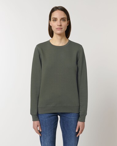 Roller - Das Rundhals-Unisex-Sweatshirt - Khaki - 4XL bedrucken, Art.-Nr. STSU868C2234X