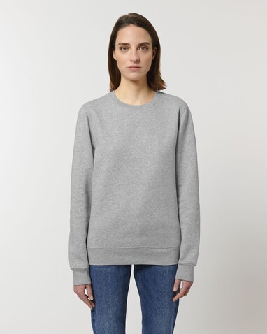 Roller - Das Rundhals-Unisex-Sweatshirt - Heather Grey - S bedrucken, Art.-Nr. STSU868C2501S