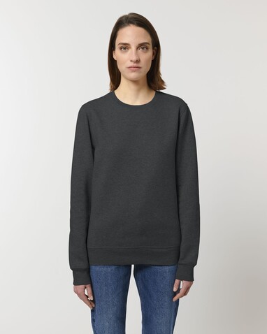 Roller - Das Rundhals-Unisex-Sweatshirt - Dark Heather Grey - XL bedrucken, Art.-Nr. STSU868C6511X