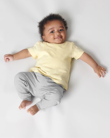 Baby Creator - Das Iconic Baby-T-Shirt - Butter - 12-18 m/80-86cm bedrucken, Art.-Nr. STTB918C078B3