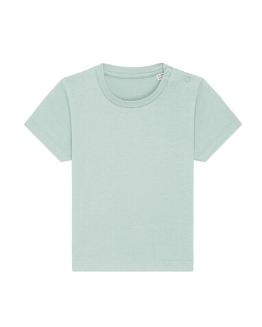Baby Creator - Das Iconic Baby-T-Shirt - Caribbean Blue - 0-6 m/56-68cm bedrucken, Art.-Nr. STTB918C724B1