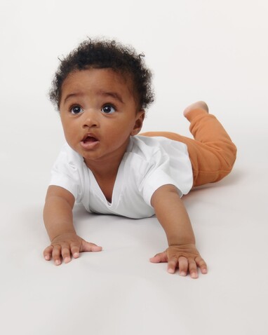 Baby Creator - Das Iconic Baby-T-Shirt - White - 6-12 m/68-80cm bedrucken, Art.-Nr. STTB918C001B2