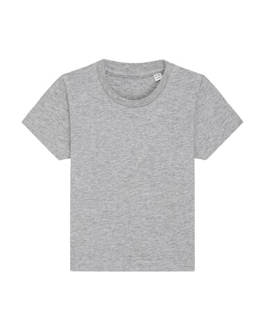Baby Creator - Das Iconic Baby-T-Shirt - Heather Grey - 18-24 m/86-92cm bedrucken, Art.-Nr. STTB918C250B4