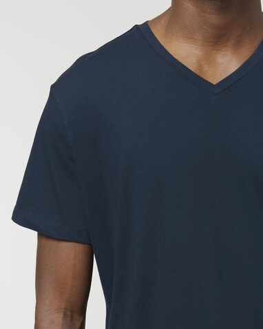 Stanley Presenter - Herren T-Shirt mit V-Ausschnitt - French Navy - XXL bedrucken, Art.-Nr. STTM562C7272X