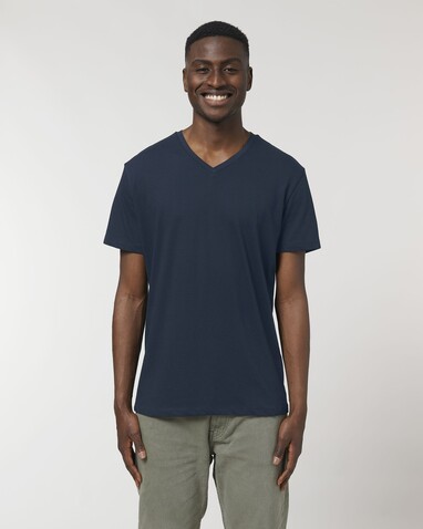 Stanley Presenter - Das Herren-T-Shirt mit V-Ausschnitt - French Navy - M bedrucken, Art.-Nr. STTM562C7271M