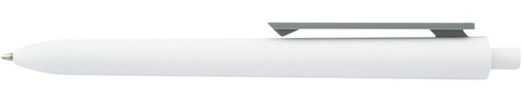 Kugelschreiber El Primero White – grau bedrucken, Art.-Nr. el_primero_White_grau