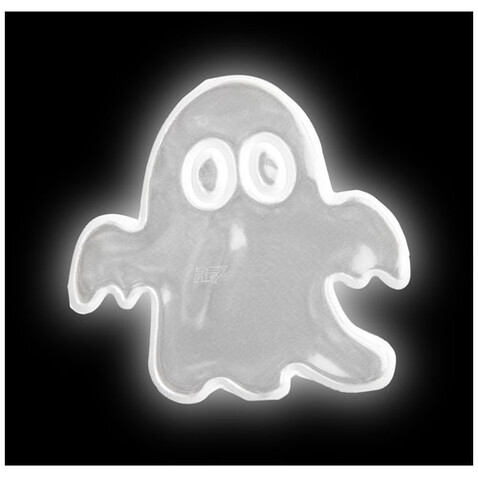 RFX™ S-12 Reflektierender Geist PVC-Aufkleber M, weiss bedrucken, Art.-Nr. 1PR04001