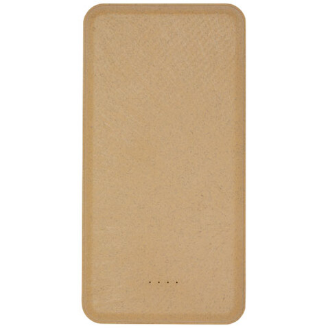 Eco 10.000 mAh Powerbank, natur, 10000mAh bedrucken, Art.-Nr. 1Z71206Q