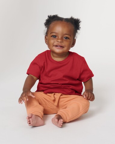 Baby Creator - Das Iconic Baby-T-Shirt - Red - 12-18 m/80-86cm bedrucken, Art.-Nr. STTB918C004B3