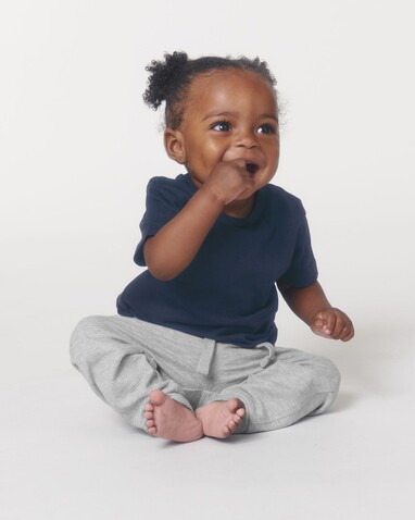 Baby Creator - Das Iconic Baby-T-Shirt - French Navy - 18-24 m/86-92cm bedrucken, Art.-Nr. STTB918C727B4