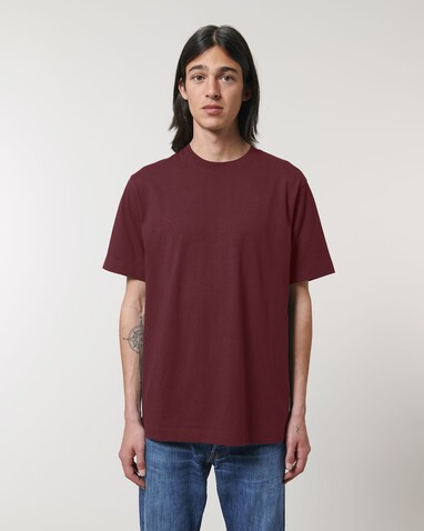 Freestyler - Unisex-T-Shirt aus schwerer Stoffqualität - Burgundy - 3XL bedrucken, Art.-Nr. STTU788C2443X