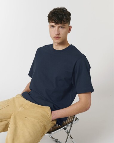 Freestyler - Das schwere Unisex-T-Shirt mit trockenem Griff - French Navy - XL bedrucken, Art.-Nr. STTU788C7271X