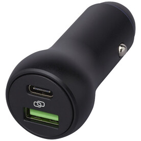 Pilot duales 55W USB-C/USB-A Autoladegerät, schwarz bedrucken, Art.-Nr. 12425990 Pilot duales 55W USB-C/USB-A Autoladegerät, schwarz bedrucken, Art.-Nr. 12425990
