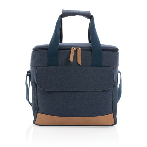 Impact AWARE™ rCanvas Kühltasche blau bedrucken, Art.-Nr. P422.395