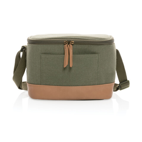 Impact AWARE™ rCanvas 6-Pack Kühltasche grün bedrucken, Art.-Nr. P422.427