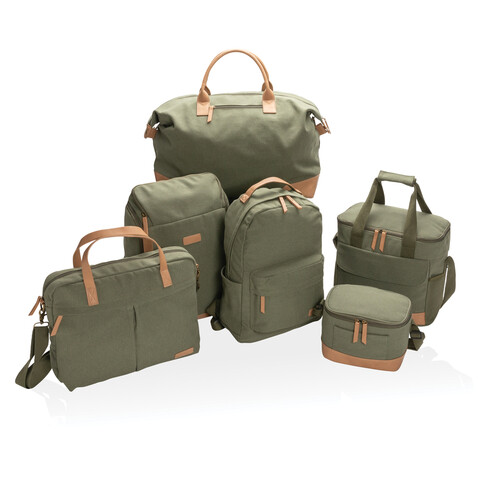 Impact AWARE™ rCanvas 6-Pack Kühltasche grün bedrucken, Art.-Nr. P422.427