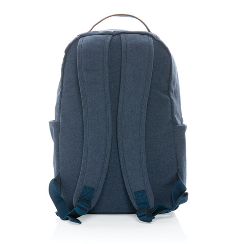 Impact AWARE™ 16 oz. rCanvas Rucksack blau bedrucken, Art.-Nr. P760.225