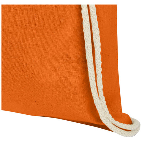 Oregon 100 g/m² Premium Turnbeutel 5L, orange bedrucken, Art.-Nr. 12011306