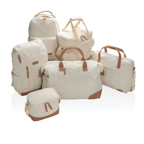 Impact AWARE™ 16 oz. rCanvas Laptop-Tasche off white bedrucken, Art.-Nr. P760.230