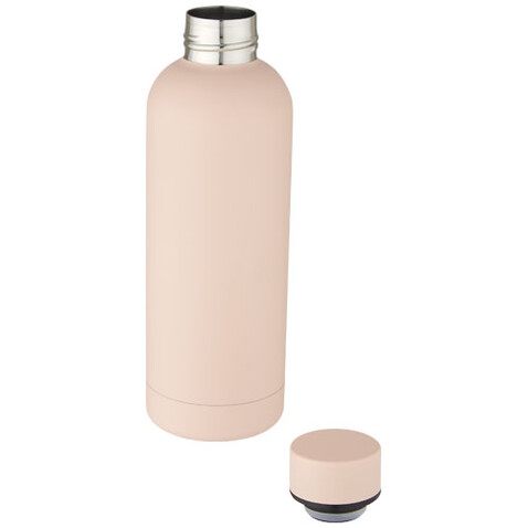 Spring 500 ml Kupfer-Vakuum Isolierflasche, Pale blush pink bedrucken, Art.-Nr. 10071240